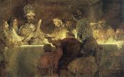 The Conspiracy of the Batavians under Claudius Civilis Rembrandt